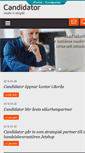 Mobile Screenshot of candidator.se